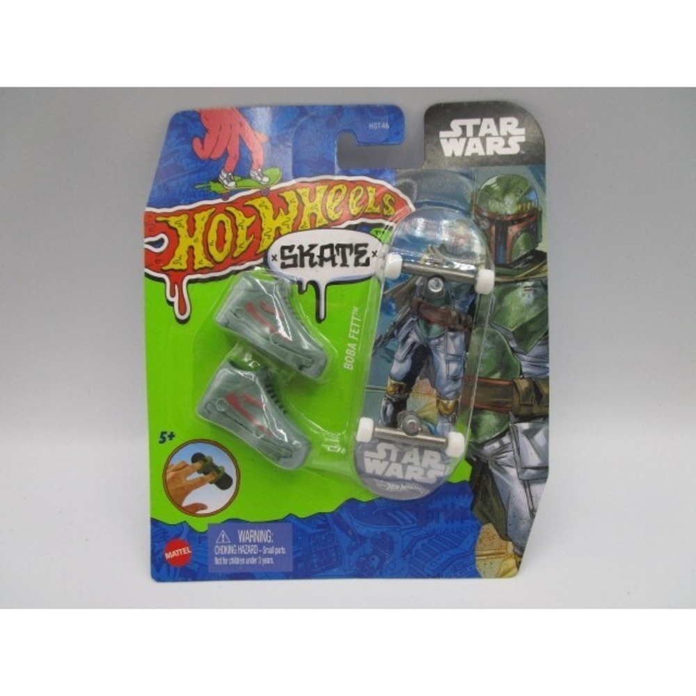 Hot Wheels Skate Star Wars Boba Fett Fingerboard Screen Legends 1/5
